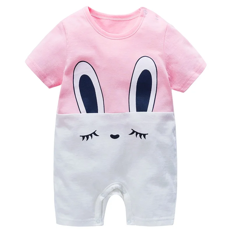 1 предмет детские комбинезоны для новорожденных с рисунком кролика одежда