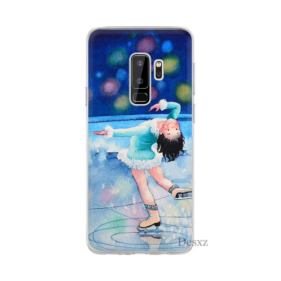 Чехол Gerleek для фигурного катания Samsung Galaxy A7 A8 A9 A10 A30 A40 A50 A70 M10 M20 M30 S10 Plus S10E J6 |
