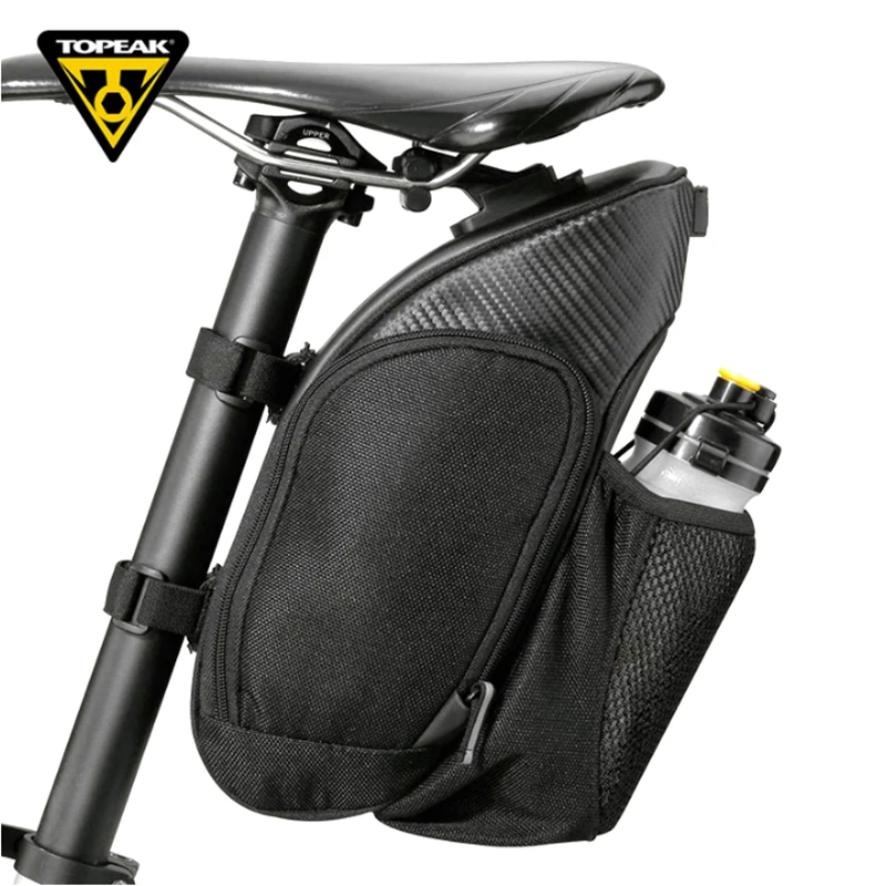 TOPEAK велосипедное седло сумка высокого качества 120D полиэстер Горный Дорожный велосипед задняя Сумка Сиденье Хвост сумка с 3 м Светоотражающая полоса TC2287B