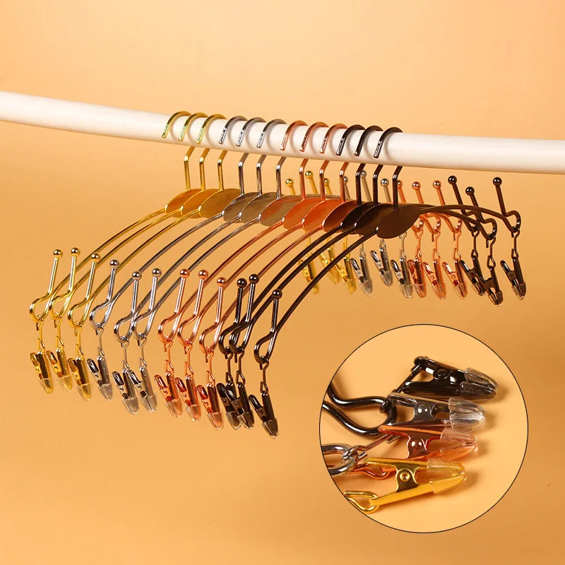 

28CM Metal Underwear Bra Hanger Hooks Rose Gold Silver Black