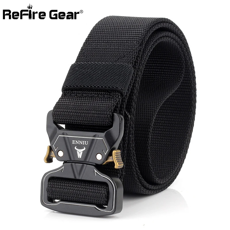 ReFire Gear военный тактический ремень для мужчин SWAT Heavy Duty армейские ремни
