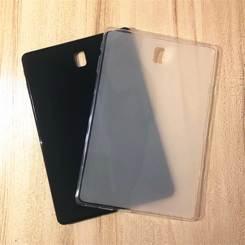Прозрачный чехол для Samsung Galaxy Tab S4 10 5 тонкий мягкий ударопрочный ТПУ T830 T835 T837|Чехлы