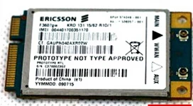 Ericsson F3607GW Mini pcie GSM GPRS EDGE UMTS WCDMA HSDPA + 7 2 МБ WWAN WLAN карта|card card|pcie minigprs gsm |