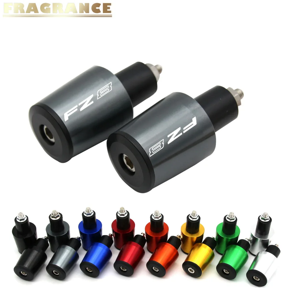 

Motorcycle Accessories 7/8'' 22MM Handlebar Grips Handle Bar Cap End Plugs For YAMAHA FZ8 2011 2012 2013 2014 2015 2016