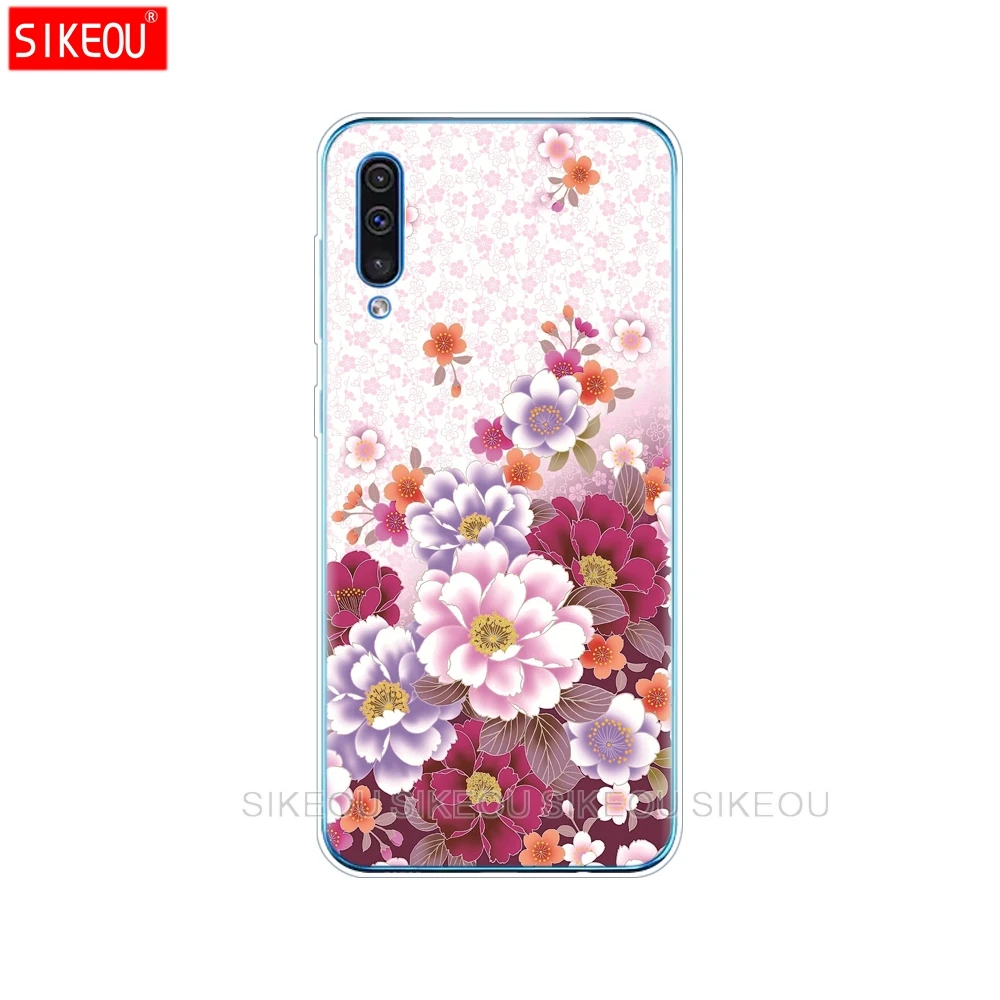 Для samsung Galaxy A50 силиконовый прозрачный Футляр задняя крышка чехол для телефона для samsung A50 A505 A505F SM-A505F мягкий чехол 6,4 - Цвет: 33974