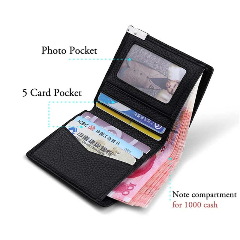 Williampolo Ultra Thin Mini Design 100% Genuine Leather Wallet Male Credit Card Holders Men Coin Purse PL189 | Багаж и сумки