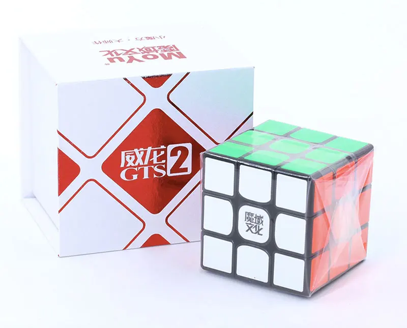 GTS2 black MoYu Weilong GTS 2 M/Weilong GTS2 M/Weilong GTS2M скоростной куб Weilong GTS 2 Magico pprofessional игрушки для детей - Цвет: GTS2 black