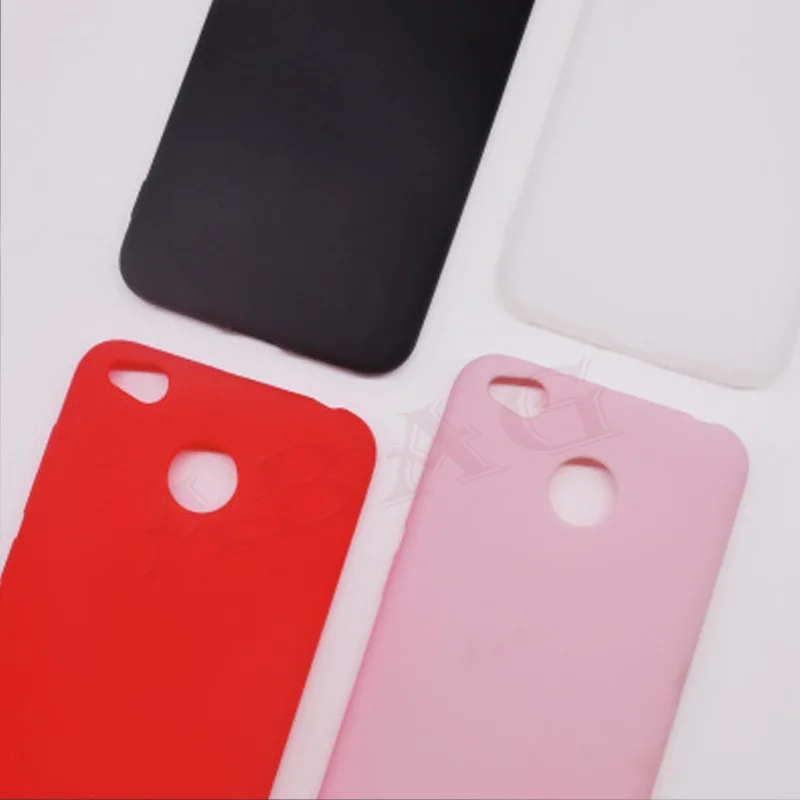 ТПУ карамельного цвета резиновый силиконовый чехол для xiaomi redmi 4X ABAG матовый