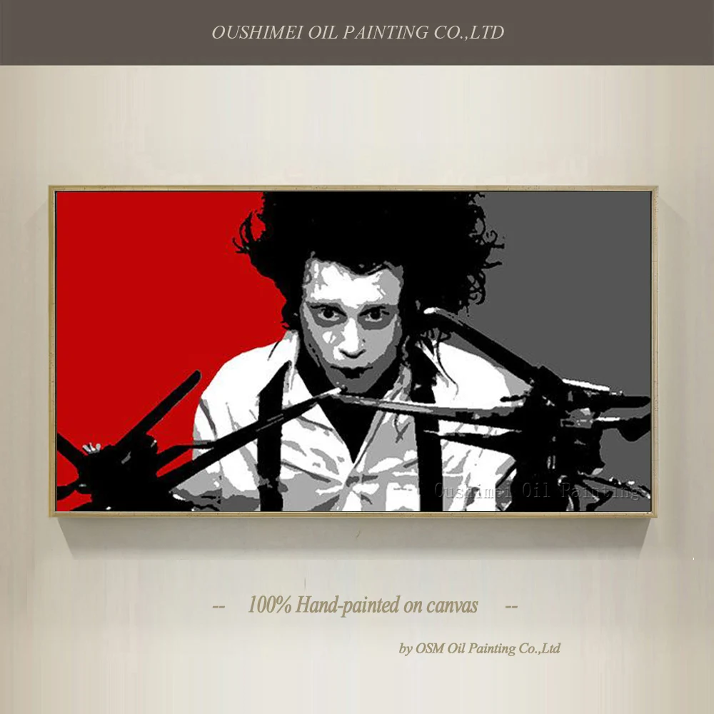 Низкая цена оптовая продажа высокое качество абстрактная кинозвезда Эдвард