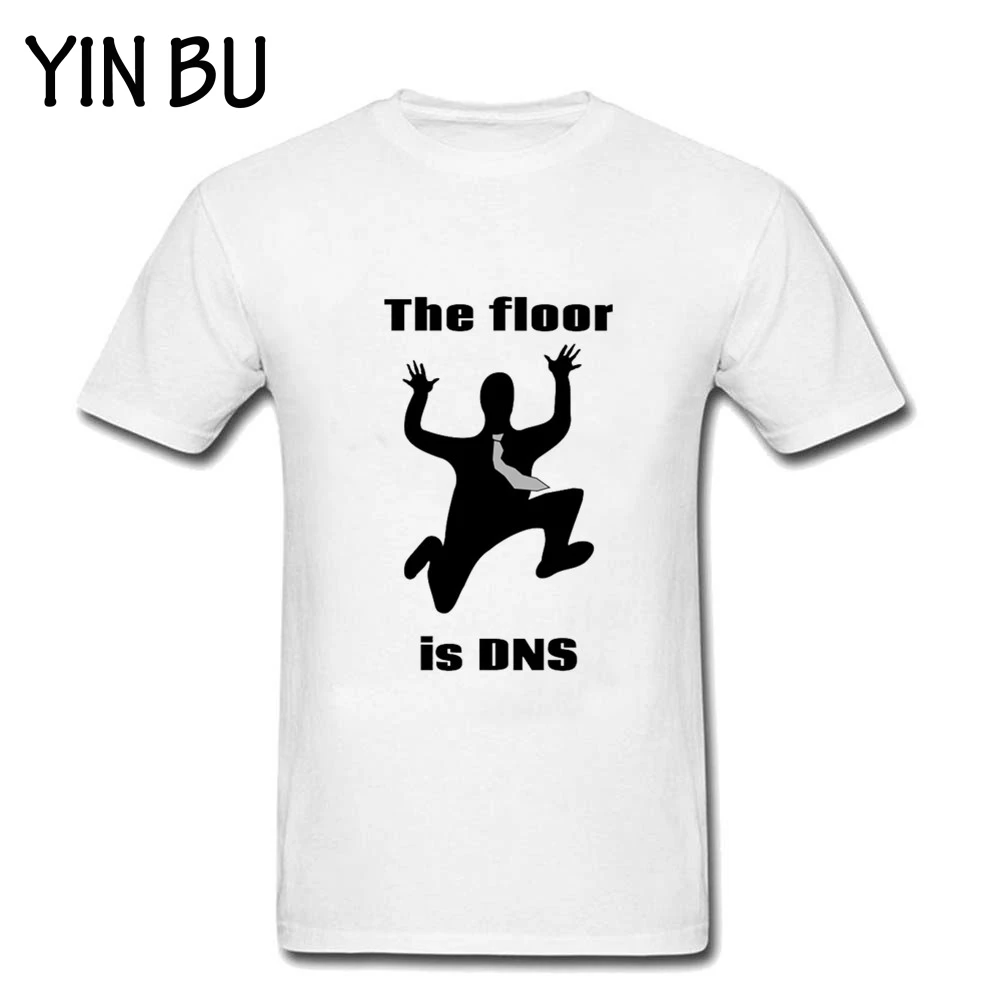 2019 пол DNS Футболка Большой Размеры Забавные футболки человек о-образным вырезом с