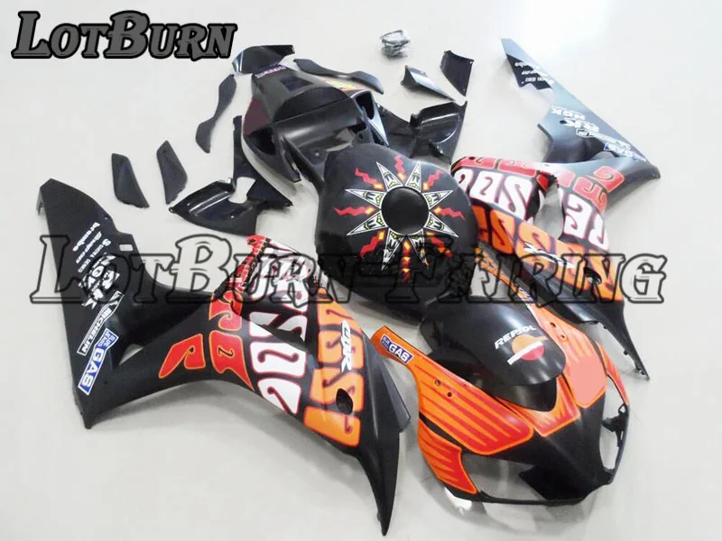 Подходит для CBR1000RR CBR1000 CBR 1000 RR 2006 2007 06 07 мотоцикл обтекатель комплект Высокое