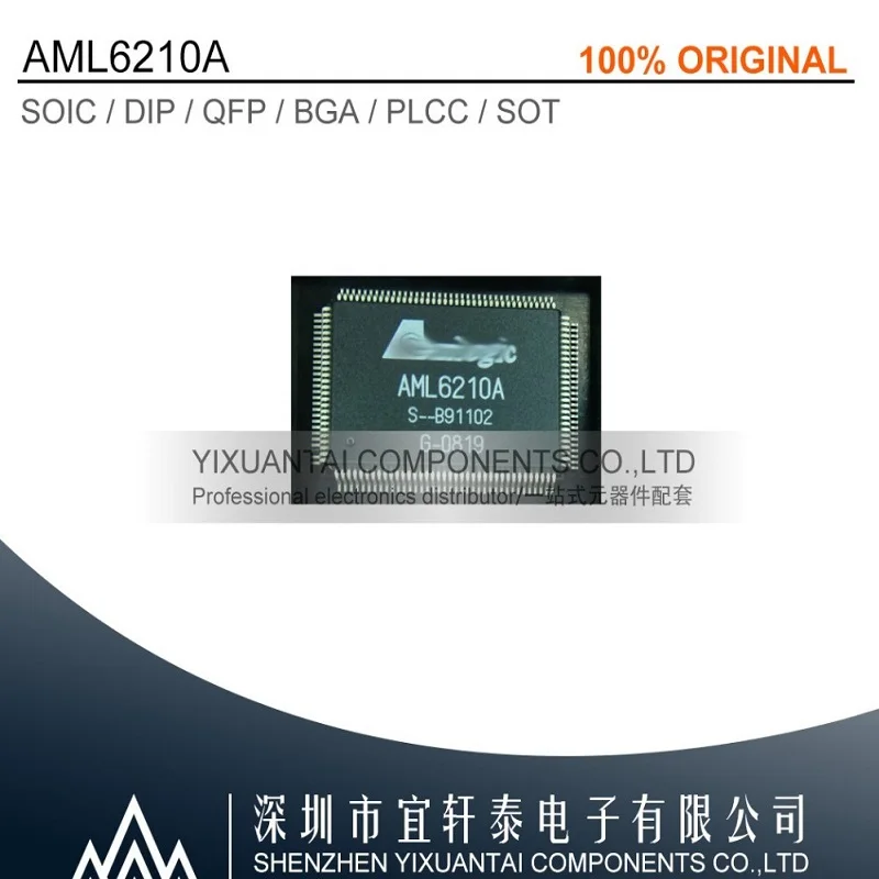 

1pcs/lot 5pcs/lot 10pcs/lot Free shipping original AML6210A AML6210 QFP128