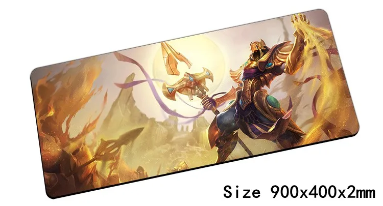 Azir коврик для мыши 900x400x2 мм коврик для мыши lol notbook компьютерный коврик для мыши Emperor of the Sands игровая padmouse геймер клавиатура Коврик для мыши