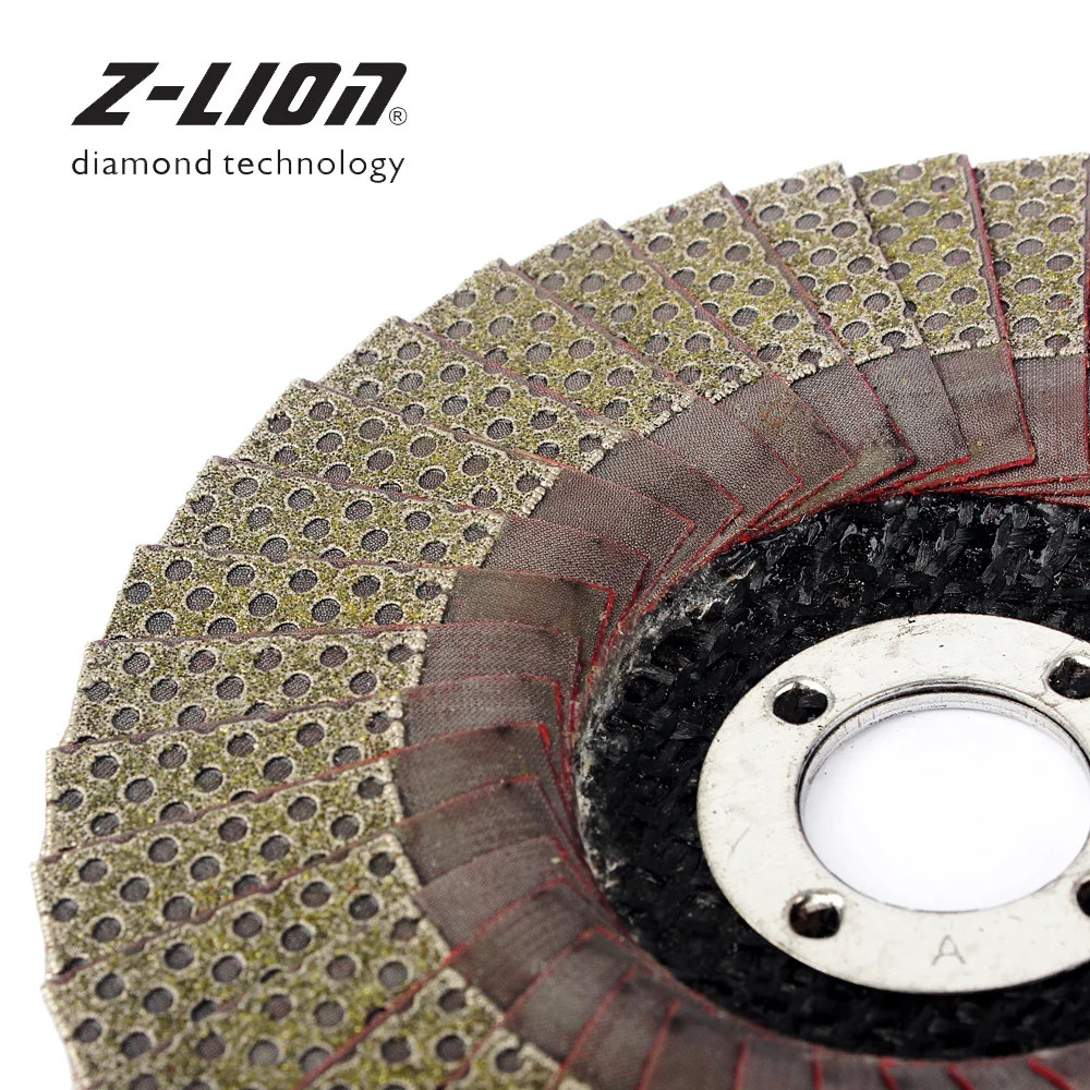 Алмазный шлифовальный диск Z LEAP 4 шт. с откидной крышкой зернистость дюйма 60/120/200/400