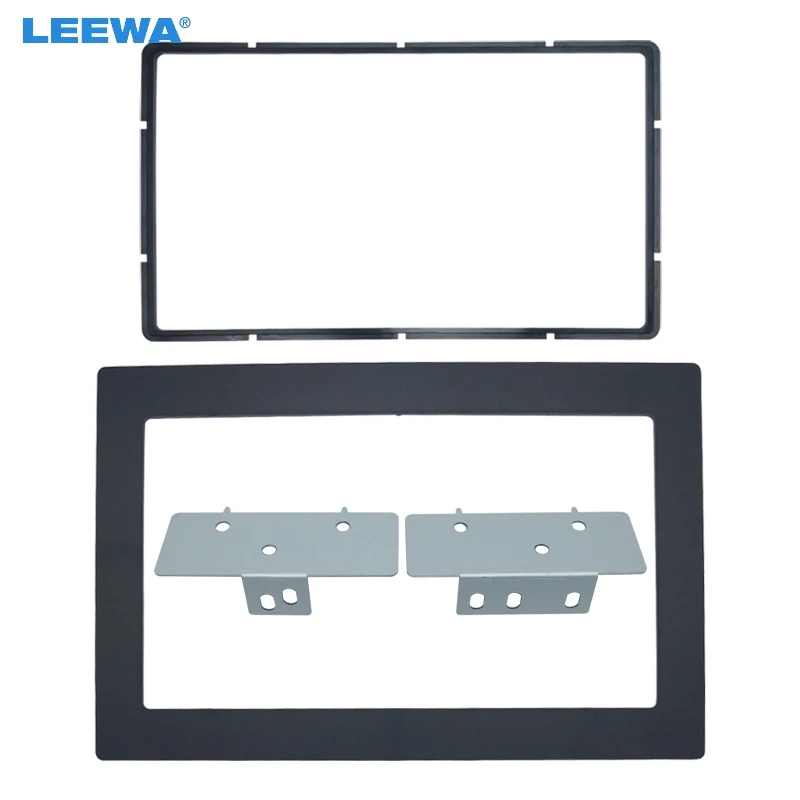 LEEWA Car Radio Audio Fascia Frame For Buick GL8/ Regal 2004 Stereo 2Din Dashboard Panel Trim Mount Kit Plate #CA1772 | Автомобили и