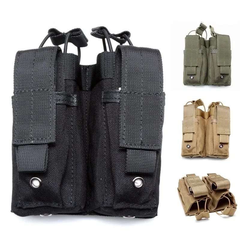 Система CQC Molle M4 AR15 с открытым верхом двойной футляр для хранения пистолета