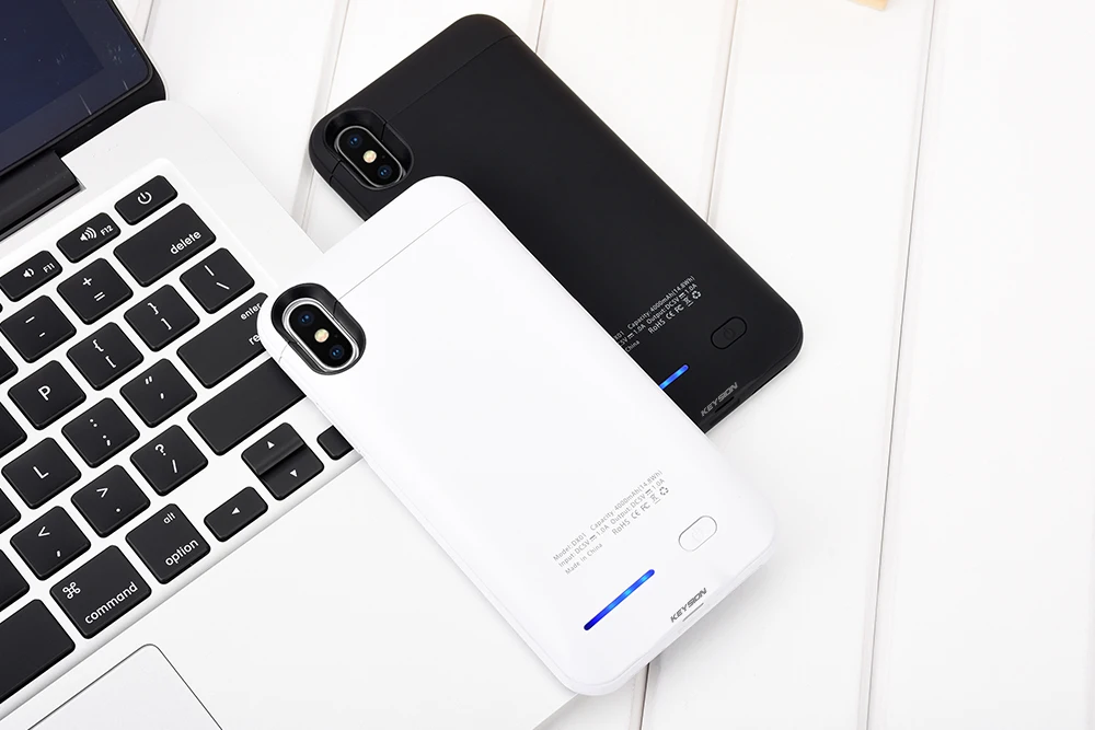 KEYSION, портативный зарядный чехол для iphone X, 4000 мА/ч, аккумулятор, внешний аккумулятор для iphone X, чехол для зарядного устройства для iphone 10