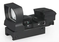 ppt tactical holographic 4 reticle red green dot reflex sight scope with mount for hunting hs2 0062
