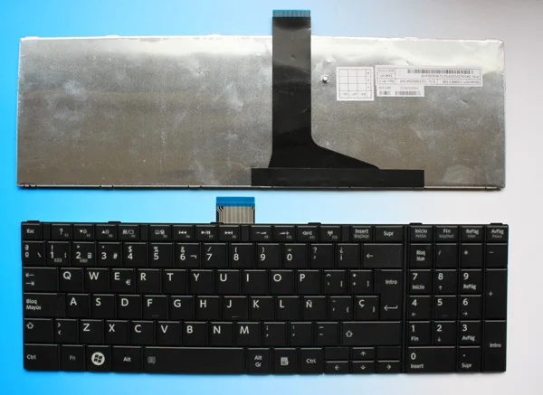 Бесплатная доставка клавиатуры для ноутбука Toshiba C850 C850D C855 C855D MP 11B96E0 528|laptop keyboard