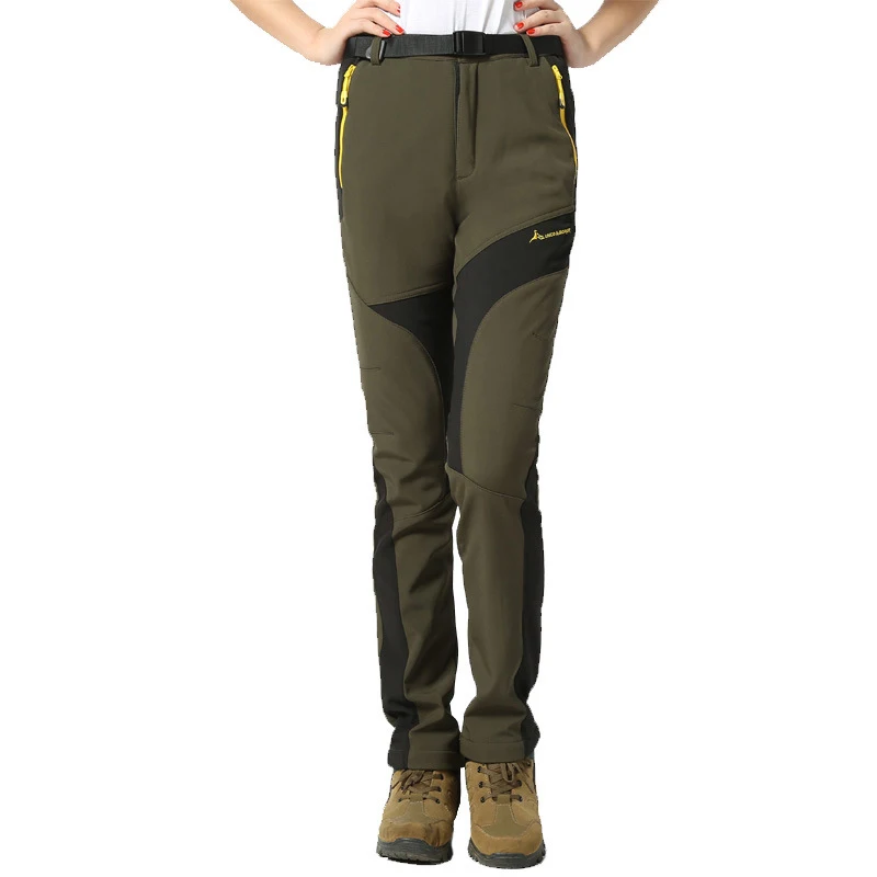 Женские и мужские флисовые широкие брюки походные для активного отдыха