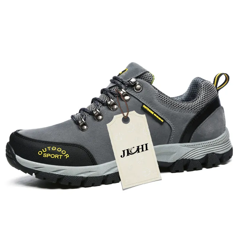 Men Big Size 39-48 Fashion Hiking Boots Comfortable Waterproof Outdoor Casual Shoes Lace-Up Winter Rubber | Обувь