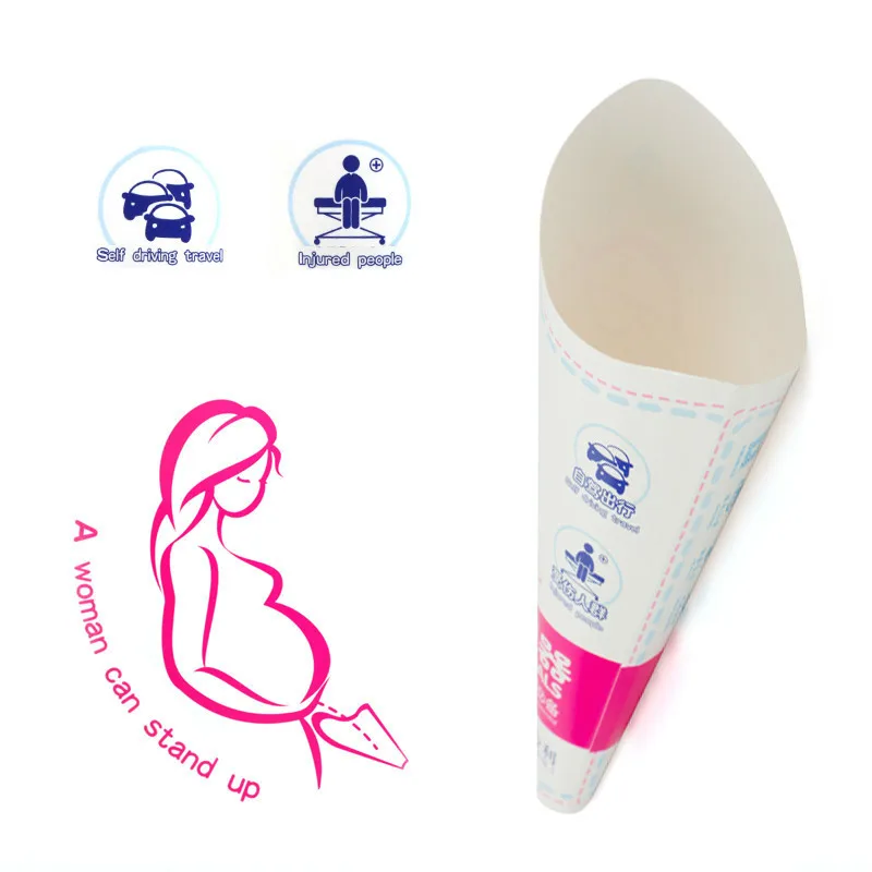 10 шт. одноразовые бумажные писсуары для женщин Писсуар путешествий портативный