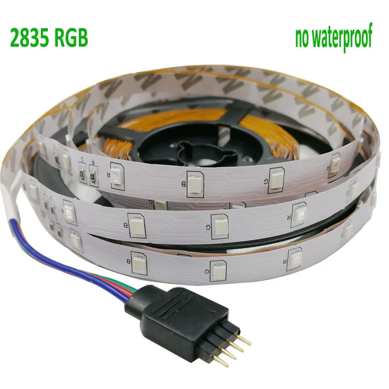 2835 SMD RGB Светодиодная лента 5 м/светодио дный рулон светодиодная светодио 5050