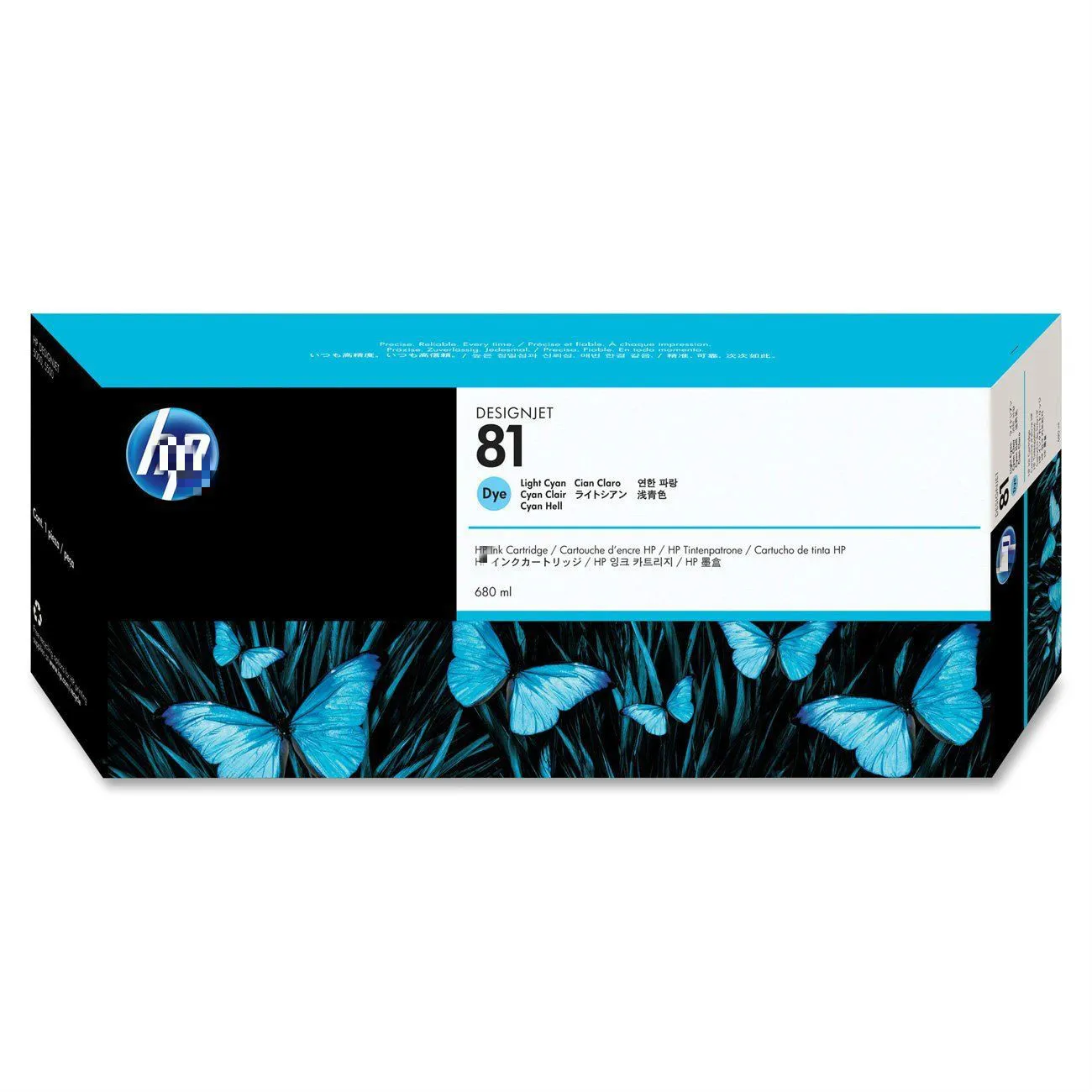 Оригинальный чернильный картридж для HP 81 C4934A DesignJet серии 5000 680 мл светильник