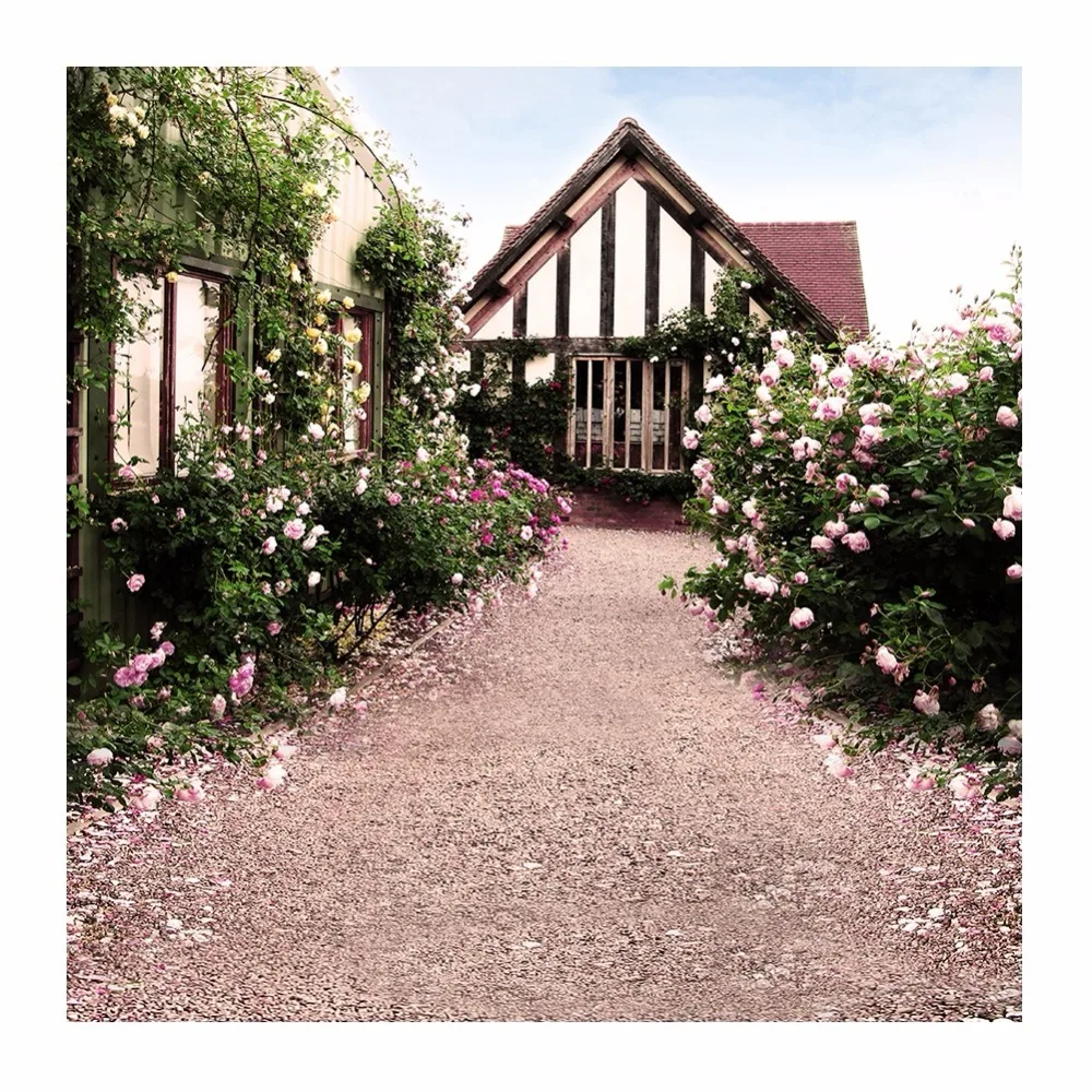 Imixlot House Flowers Canvas Painting Modern Wall Art For Home Decor Artwork No Frame 20/30/40/50cm | Дом и сад