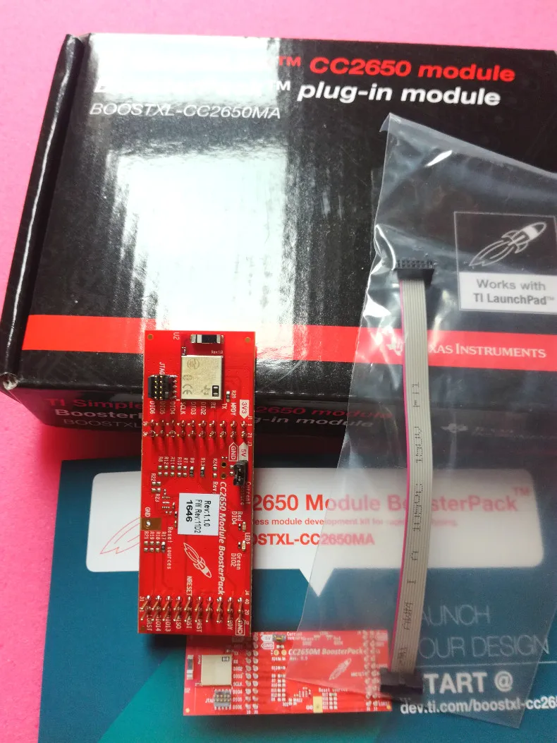 

BOOSTXL-CC2650MA TI SimpleLink Модуль Bluetooth BoosterPack