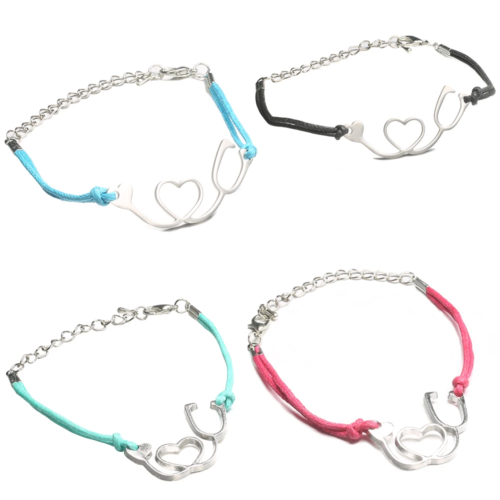 

Fashion Bracelet For Women Adjustable Hollow Heart Rope Chain Bracelet Jewelry Bohemian Party Gifts Bracelets