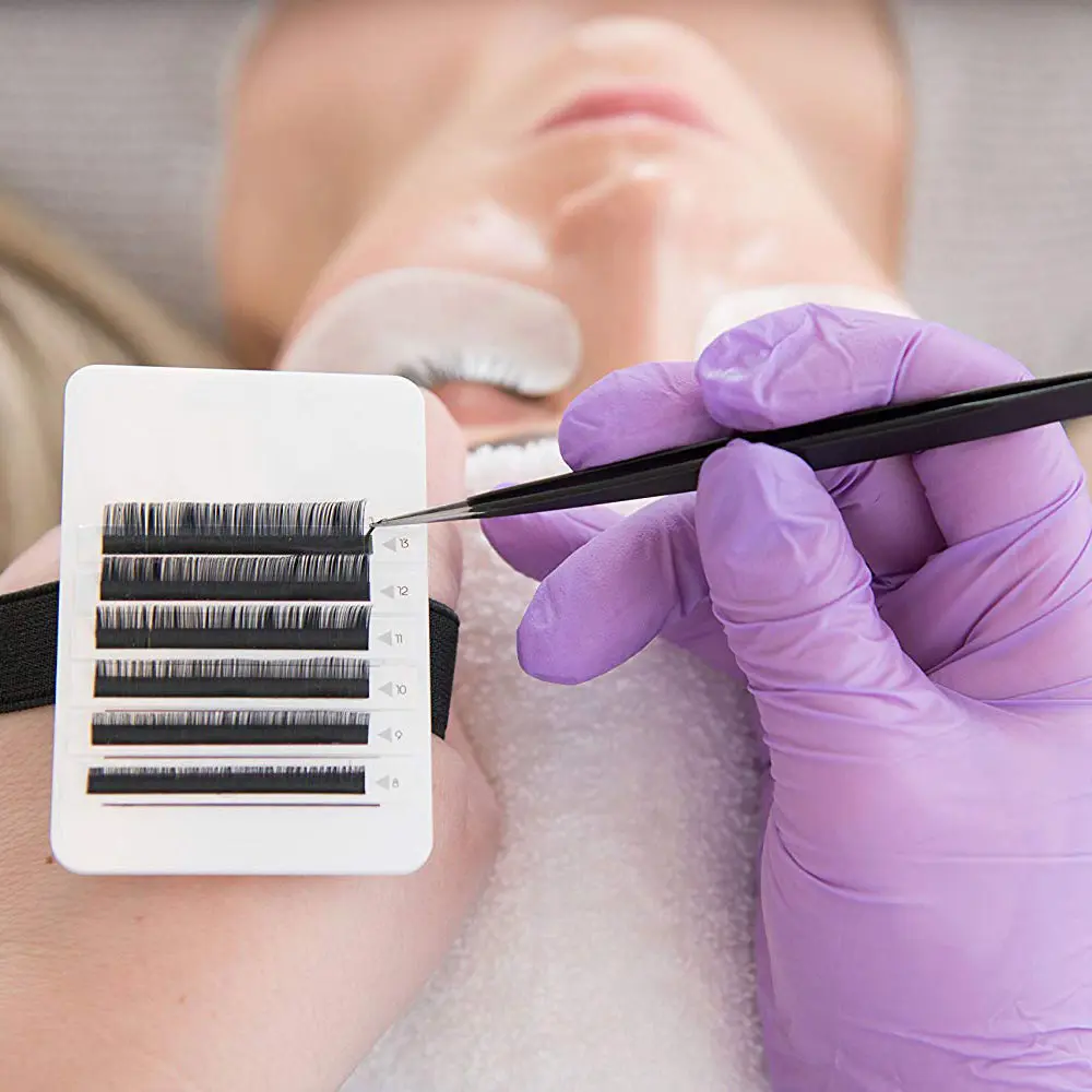 Подставка для ресниц с ремнем клещевая отметка инструменты наращивания Объемные