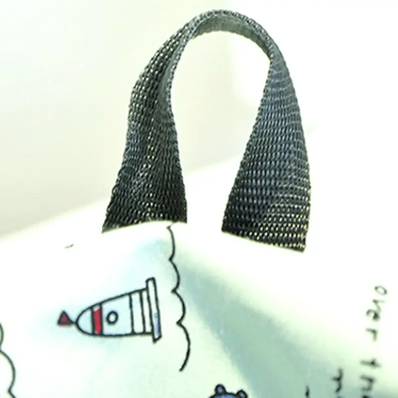 Школьный рюкзак в Корейском стиле с милыми граффити на молнии большой для