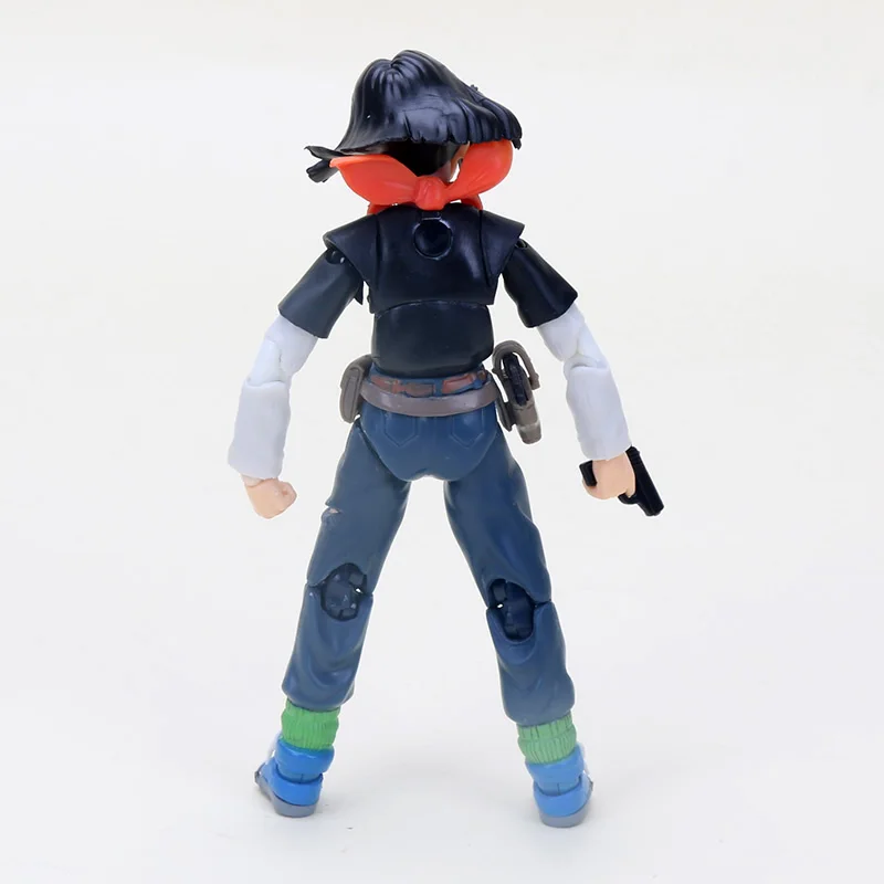 12,5-17 см Dragon Ball Z игрушки Фигурки лазурь нет 18 Klilyn PVC пластмассовая фигурка DragonBall из ПВХ, Коллекционная модель