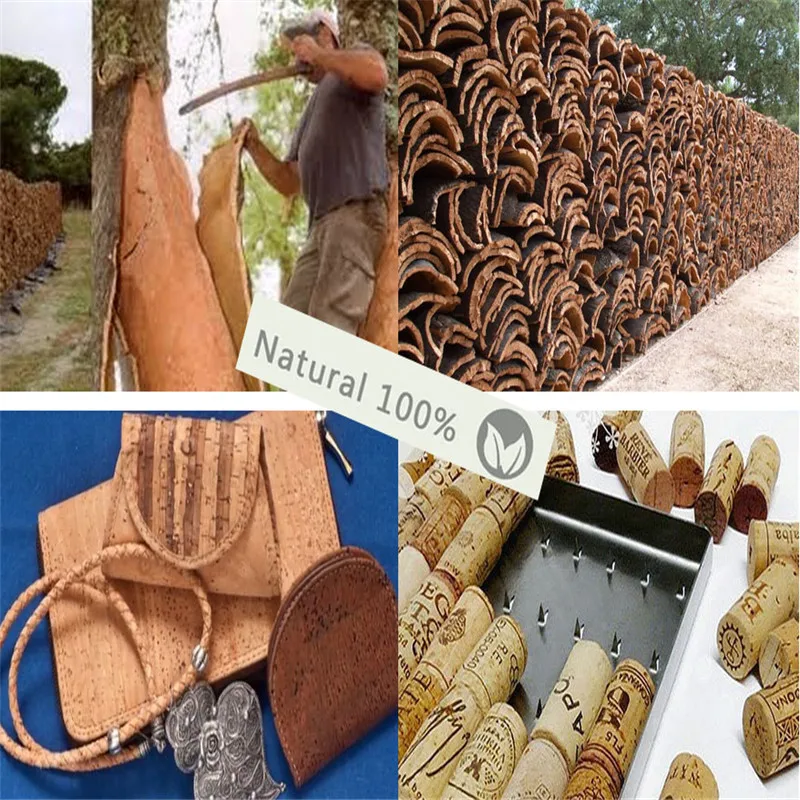 

10METER 10mm flat rustic natural cork cord 10mm leather jewelry supplies COR-188-10