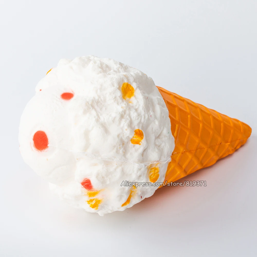 Белый крем супермедленно Восстанавливающий форму Jumbo Kiibru Icecream мягкий