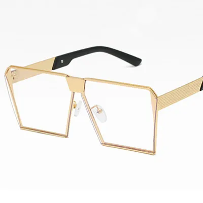 C32 Gold.Transparent Emosnia унисекс квадратные 23 Цвета Modis солнцезащитные очки Oculos De Sol ретро роскошные женские брендовые дизайнерские солнцезащитные очки UV400 - Цвет линз: C32 Gold.Transparent