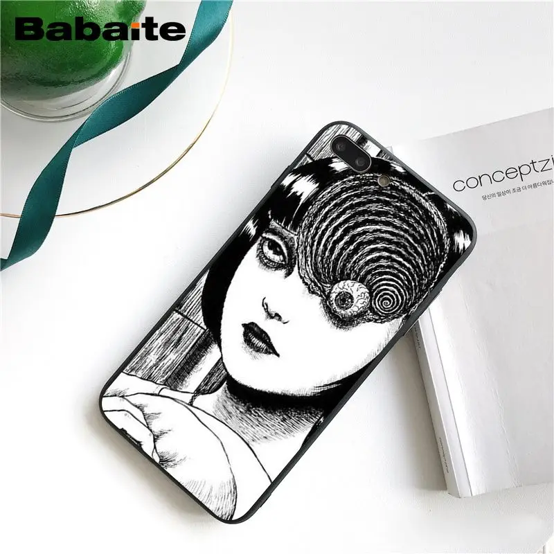 A3 Babaite Junji Ito футболки ужас чехол для телефона для iphone 11 Pro 11Pro Max 8 7 6 6S Plus X XS MAX 5 5S SE XR - Цвет: A3