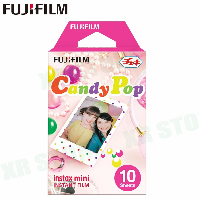 Белая пленка для Fuji Instax Мини 11 8 9 Candy pop мгновенной съемки Фотобумага 30 листов на