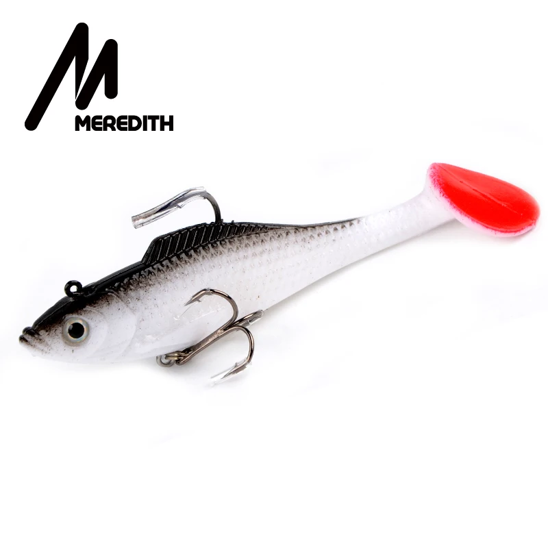 Рыболовные снасти Meredith 3 шт. 27 г 12 см с длинным хвостом мягкие приманки свинцовые