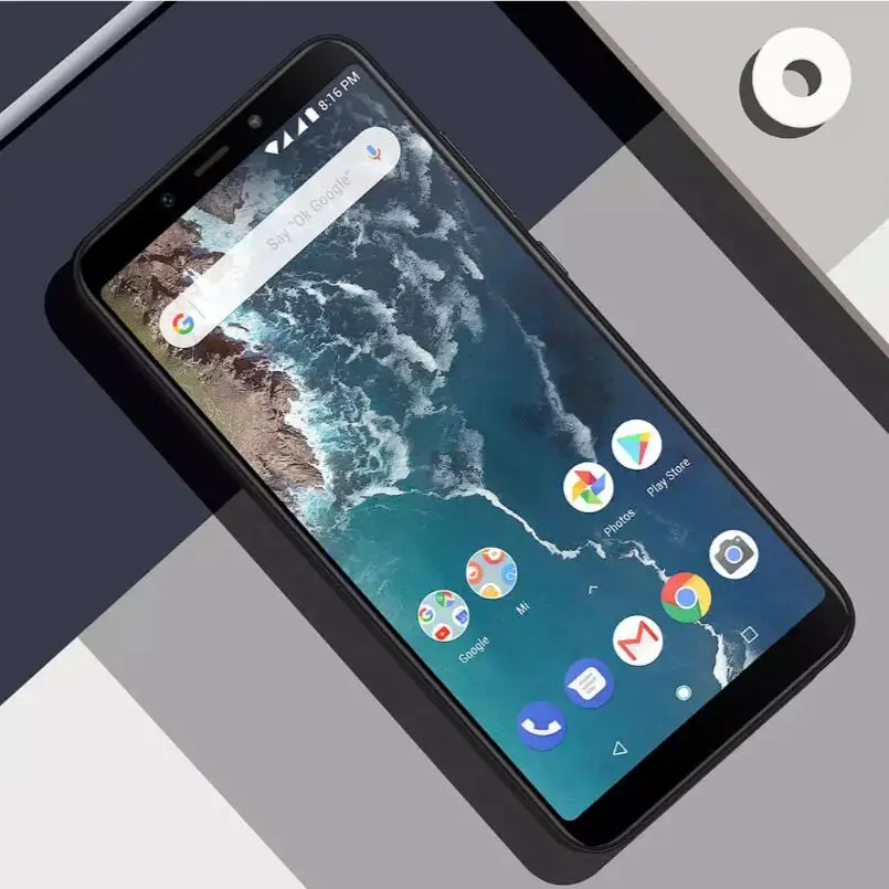 Глобальная версия Xiaomi Mi A2 4 ГБ 32 смартфон 20.0MP AI двойная камера 5 99 "18:9 полный