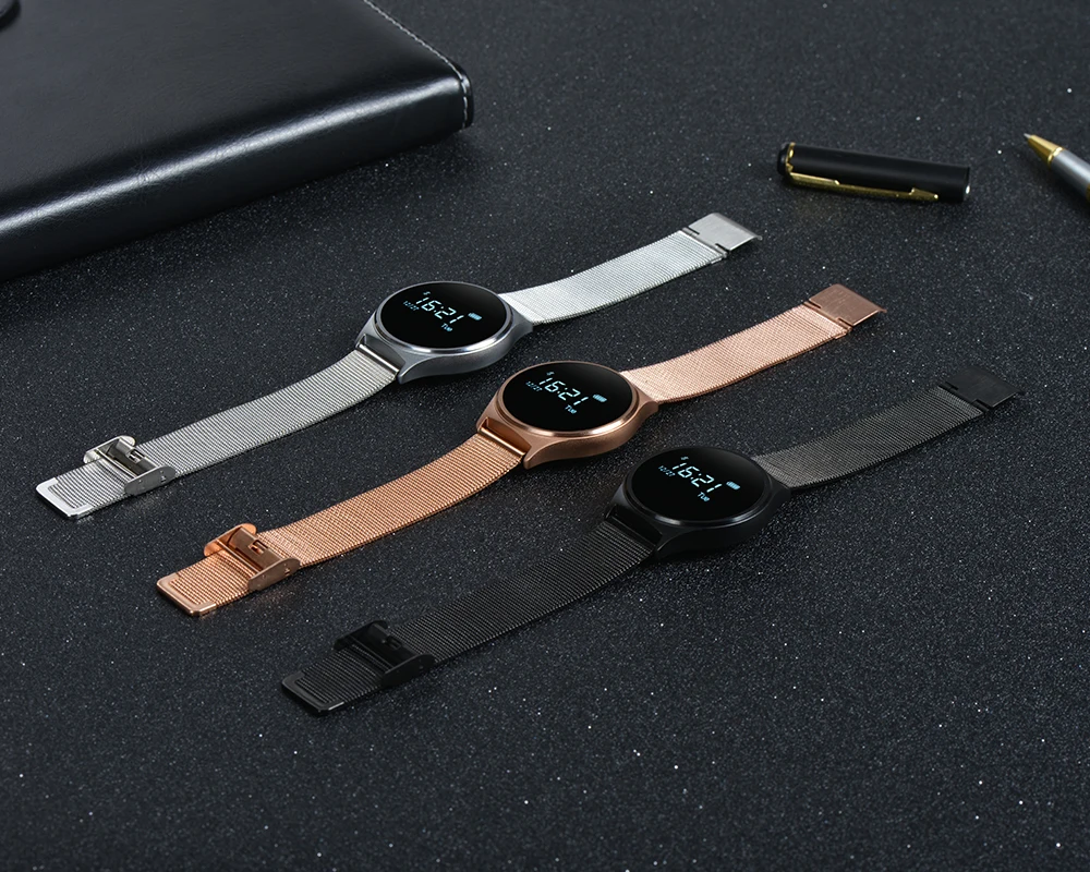 2019 для мужчин Smart запястье модные спортивные фитнес часы Touch светодио дный