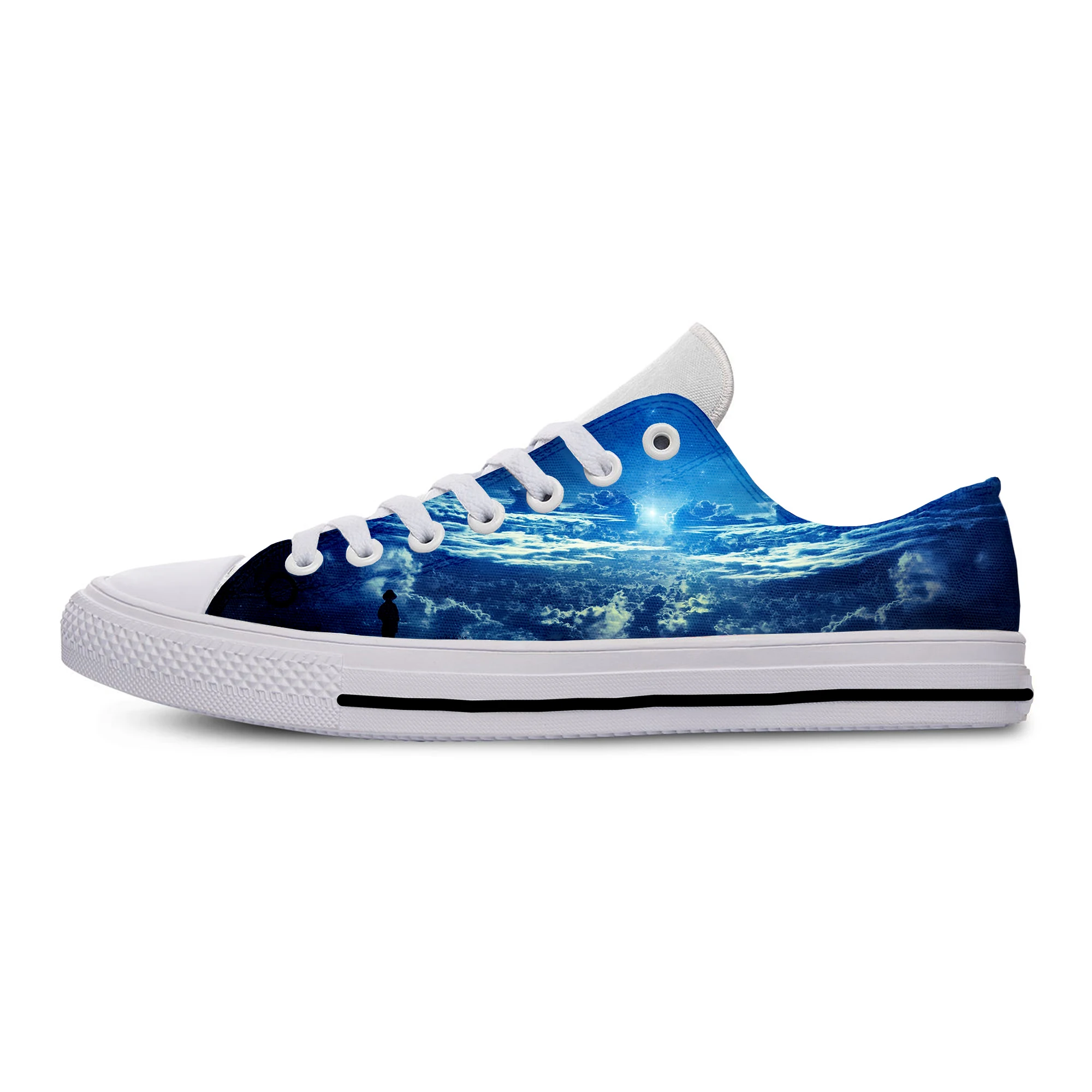 Starry Sky Night Star Lightweight Men's/women's Fashion Shoes Casual Breathable Classic Flat Canvs Sneakers | Спорт и