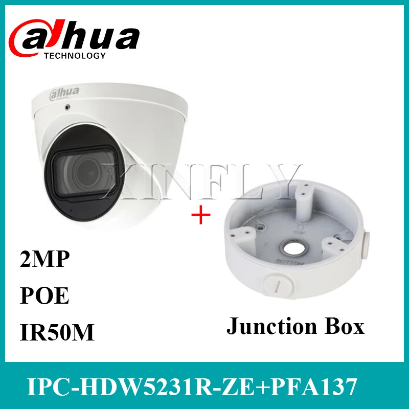 Dahua IPC HDW5231R ZE 2MP WDR IR Eyeball сетевая камера Оригинальная английская прошивка IR50m