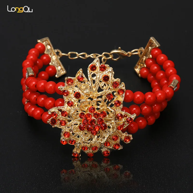 Женский комплект ювелирных изделий hyperbole высокое качество в африканском стиле