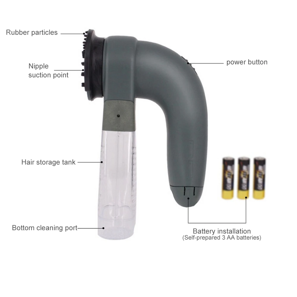 Электрическое всасывающее устройство для ухода за домашними животными кошек и