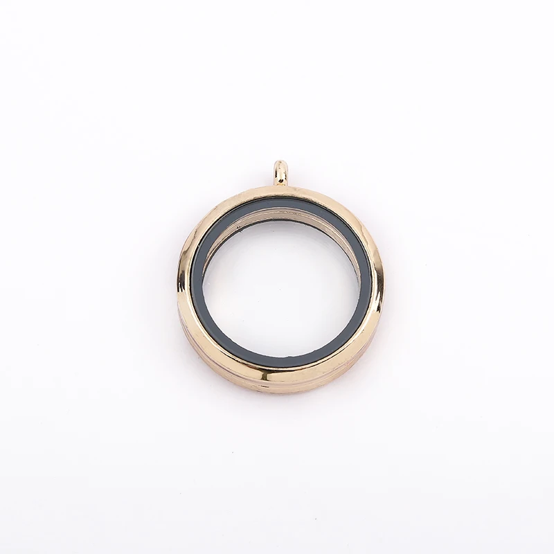 30mm gold 28 стилей 30 мм Серебряный Круглый Овальный плавающий медальон с подвесками из цинкового сплава Магнитный Серебряный стеклянный круглый плавающий медальон с цепочкой - Окраска металла: 30mm gold