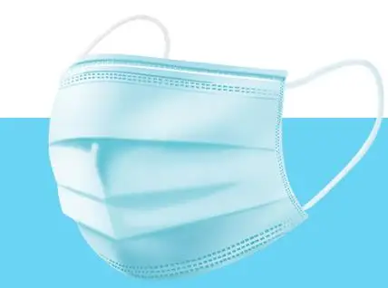 Blue Cofoe 50 шт., медицинская маска, одноразовая маска для лица, стерилизация, вирусы гриппа, холодная маска для рта, для больницы, хирургического использования, доктора - Цвет: Blue
