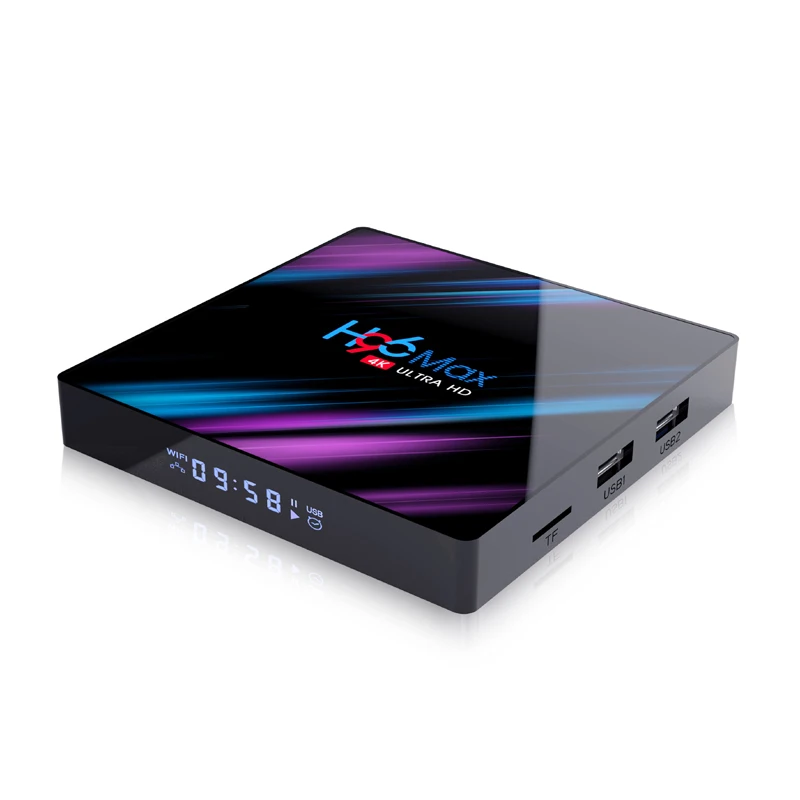 H96 Max RK3318 Android Smart tv Box 4G 64G 4G32G 2 Гб 16 Гб двухдиапазонный Wifi Bluetooth проигрыватель Google 4 K VP9 3D видео