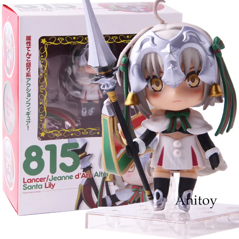Nendoroid 815 Fate/Grand Order Lancer/Jeanne d'Arc Alter Santa Lily PVC Fate фигурка Коллекционная модель игрушки